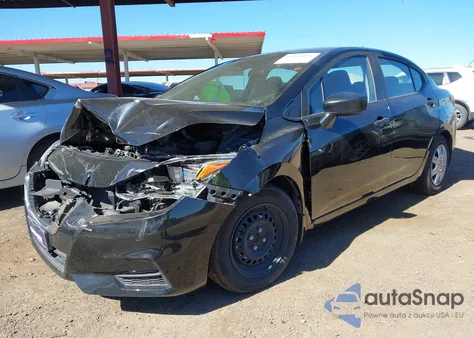 2020 Nissan Versa S Xtronic Cvt z USA, uszkodzony, nr VIN 3N1CN8DV1LL905134